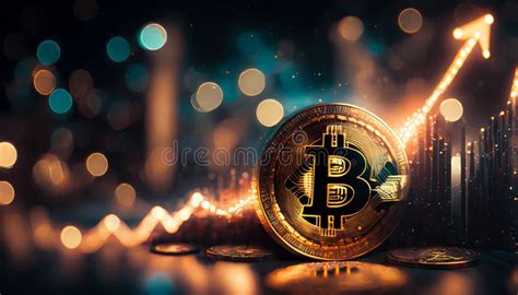 Bitcoin Background Concept, Bitcoin Chart Illustration, Btc Cryptocurrency, Bitcoin Exchange ...