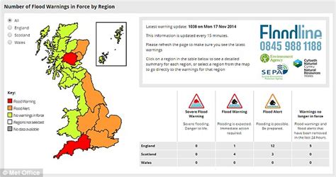 Britain On Flood Watch And Met Office Warns Country Could Be Facing One