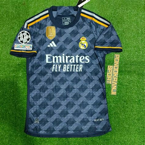 Jual JERSEY MADRID AWAY NEW 2023 2024 PLAYER ISSUE HEAT RDY GRADE ORI