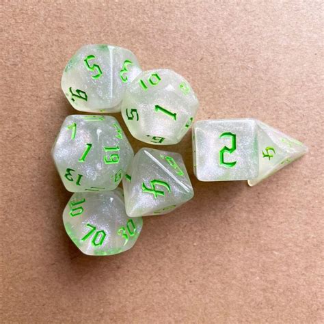 7Pcs/set DND кости - купить с доставкой по выгодным ценам в интернет ...