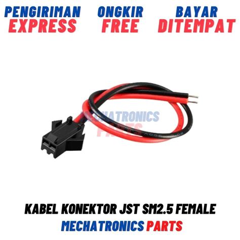 Jual Kabel Konektor Jst Sm Female Pin Soket Terminal Connector