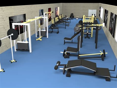 Gym 3d Models For Download Turbosquid