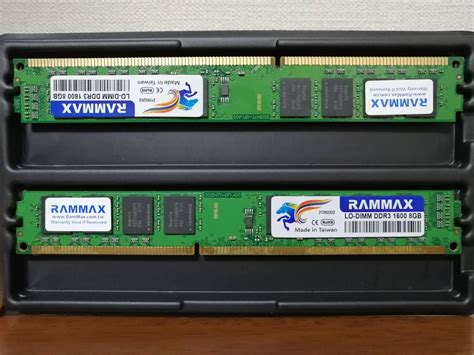 Yahooオークション Rammax Lo Dimm Ddr3 1600 8gb