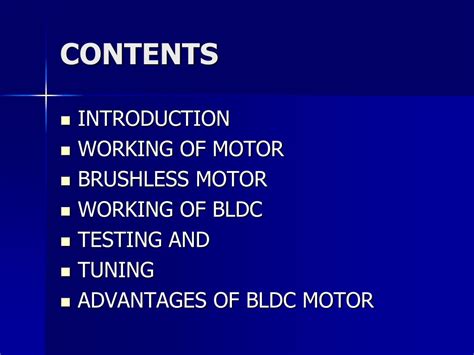 Ppt Brushless Motor And Drive Powerpoint Presentation Free Download