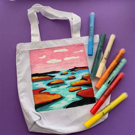 Bag painting ideas: 17 tote bag painting ideas & canvas bag painting ideas