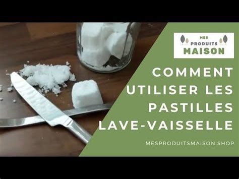 Fabriquez Vos Pastilles Lave Vaisselle Maison Qui Vont Vous Permettre