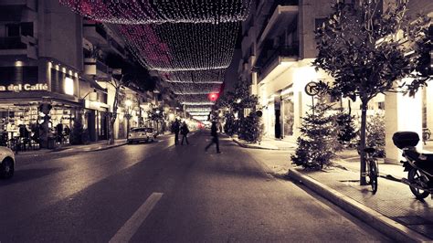 City,lights,christmas,free pictures, free photos - free image from ...