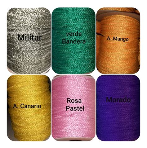 Rollos Jareta Macrame Polipropileno Colores Varios Env O Gratis