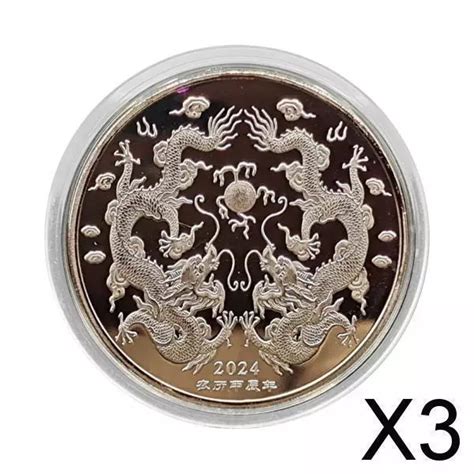 X Ans Du Dragon Pi Ces De Monnaie Chinoises De Collection D