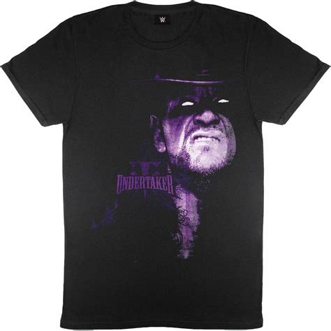 Mens Wwe T Shirt The Undertaker Classic Deadman Tee Uk