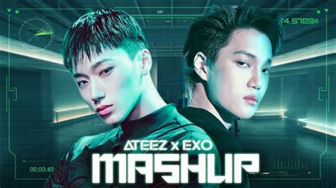 Ateez X Exo Deja Vu X Love Shot Mashup Youtube