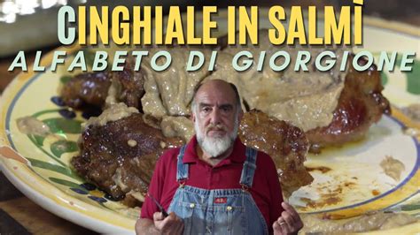 C COME CINGHIALE CINGHIALE IN SALMÌ Alfabeto di Giorgione YouTube