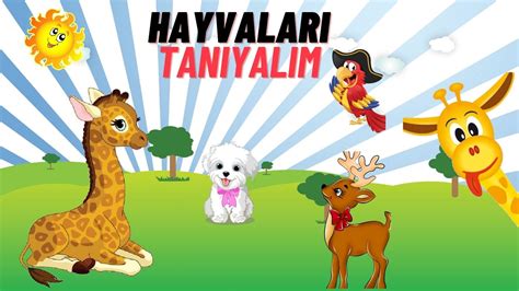 Çocuklar İçin Hayvanları Öğreniyoruz Eğlenceli ve Eğitici Video