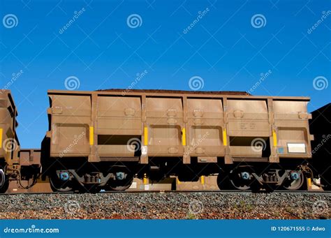 Iron Ore Train stock image. Image of railway, train - 120671555