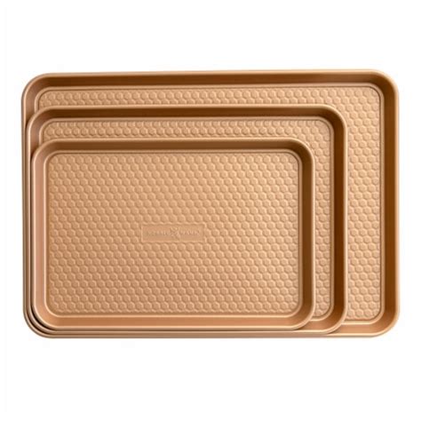 Nordic Ware 3 Pack Baking Sheet Set Copper, 3 - Kroger