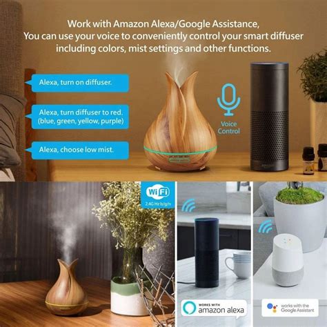 Wood Round Tuya Smart Wifi Aroma Diffuser At Rs 999 Piece In Nagaur