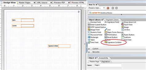 Using Scribble Signature in HTML5 forms