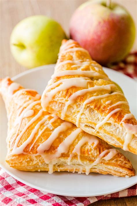 Easy Apple Turnovers VIDEO Turnover Recipes Apple Turnover Recipe