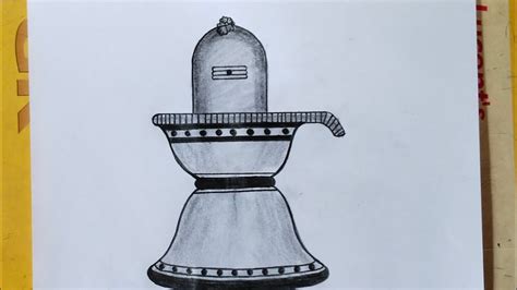 How To Draw Shiva Lingam Easy Shivling Drawing Easy