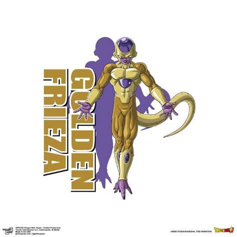 Gallery Pops Dragon Ball Super Golden Frieza Icon Wall Art Gallery Pops Trends