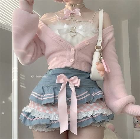 Pin By Aiden On Ls Clothes Cute Outfits Girly Outfits Kawaii