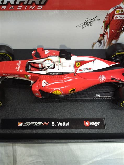 Yahoo Burago Ferrari Sf H S Vettel