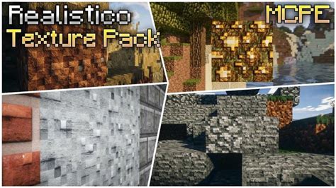 Realistico Texture Pack MCPE