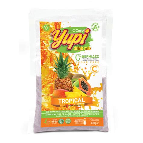 Yupi drink mix Tropical - No Carb