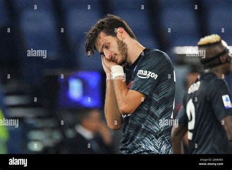 Khvicha Kvaratskhelia Player Of Napoli During The Match Of The Italian