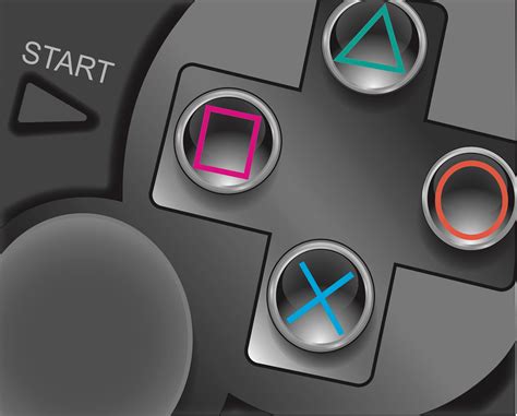 Close up of a Playstation Controller on Behance