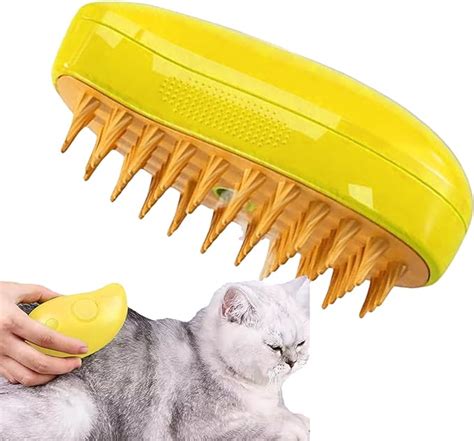 Steamy Cat Brush 3 In1 Cat Steamy Brush Cat Massage Comb Cleaning