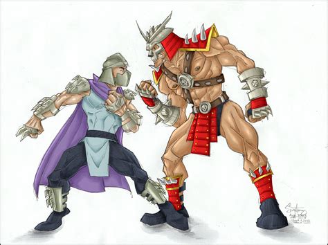 Artstation The Shredder Vs Shao Kahn