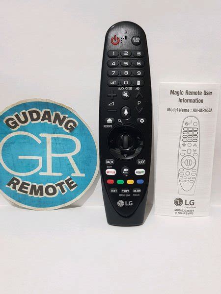 Jual Remote Remot Tv Lg Magic Control An Mr A Original Asli Di Lapak