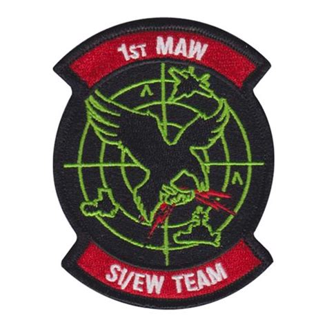 1 Maw Si Ew Radar Patch 1st Marine Aircraft Wing Patches