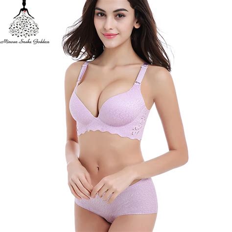Push Up Bra Set Underwear Seamless Lingerie For Women Push Up Bra And Panties Set Sexy Wireless