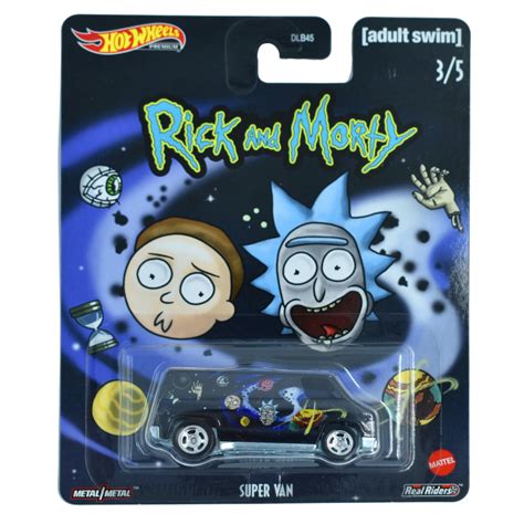 Rick Y Morty Serie Retro Hot Wheels Motoredge México Autos A Escala