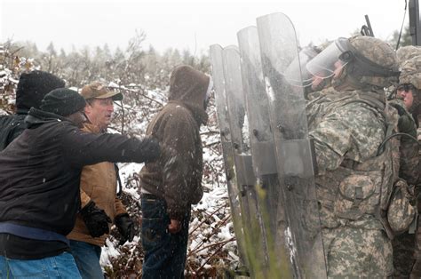 U S Army Domestic Quick Reaction Force Riot Control Training Photos