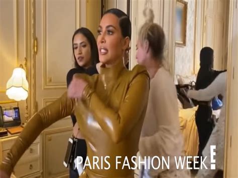 How Kim Kardashian Squeezes Into Skin Tight Balmain Latex Suits