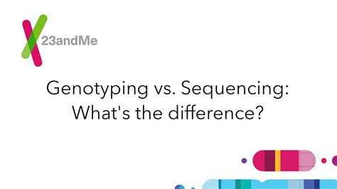 Andme Faq Genotyping Vs Sequencing Youtube