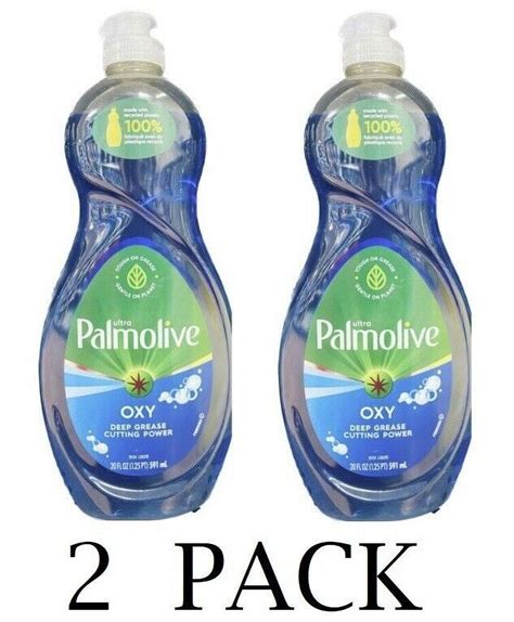 2x Palmolive Ultra OXY Deep Grease Cutting Liquid Dish Soap 20 Oz