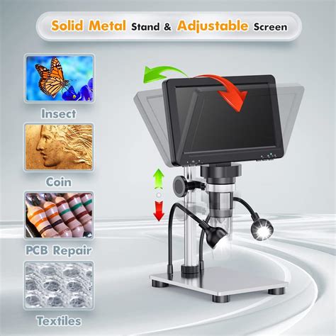 Microscopio Digital 1200X DM9 7 LCD K F Concept