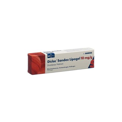 Diclac Sandoz Lipogel Mg G Tb G