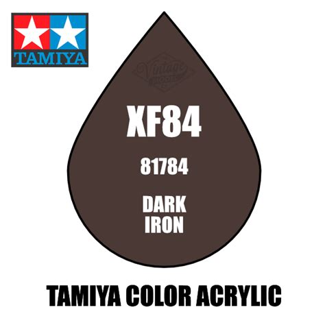 Tamiya Mini Xf Flat Dark Iron Ml Acrylic Paint