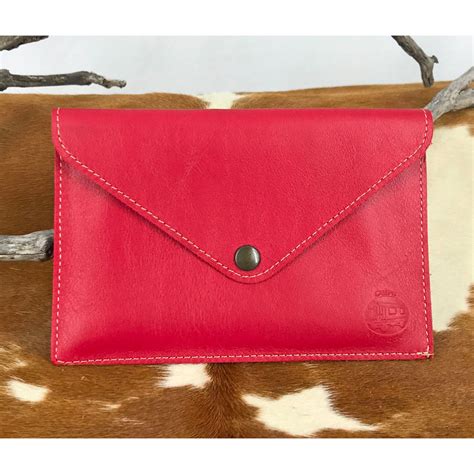 Pochettes En Cuir Pour Papiers Les Cuirs Nomades Artisans