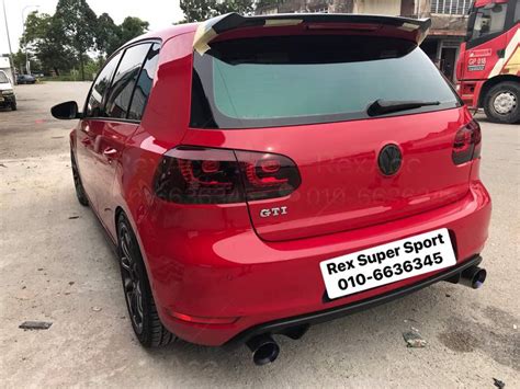 Golf MK6 GTI R OSIR GTS Spoiler Carbon Rexsupersport Specializes