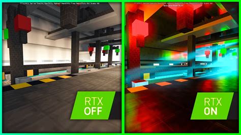 RTX Off Vs RTX On Minecraft YouTube