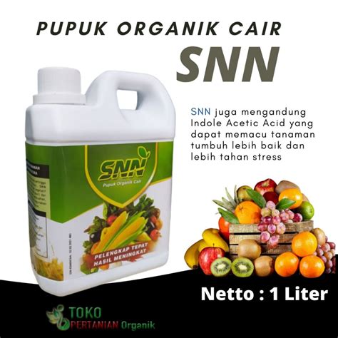 Jual Pupuk Organik Cair SNN 1 Liter Jeruk Lemon Nutrisi Cair