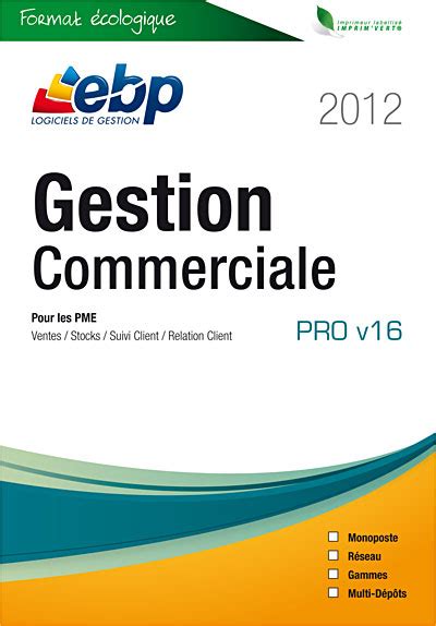 Ebp Gestion Commerciale Pro V Jeu Vid O Achat Prix Fnac