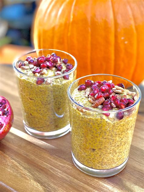 Pumpkin Chia Seed Pudding Katherine Burris Nutrition