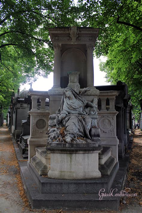 Cementerio de Montparnasse París Entre piedras y cipreses